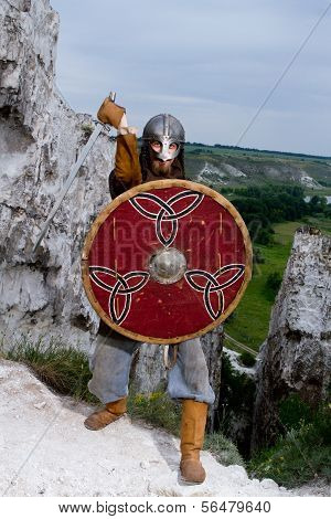 Knight  On A Rock