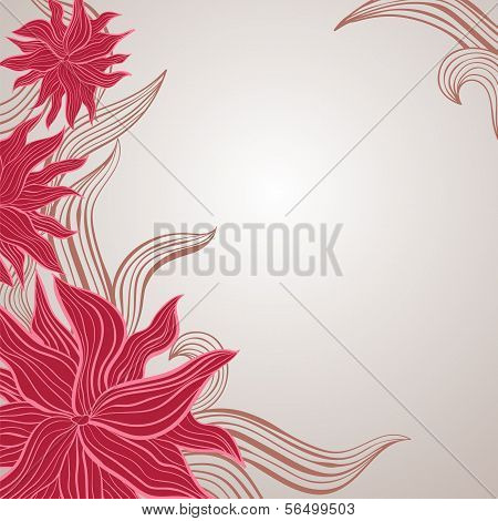 Floral Pastel Background