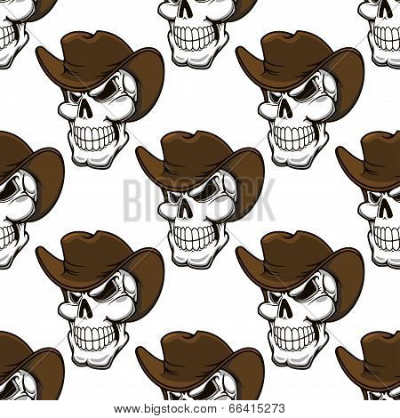 Skull in  pattern