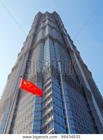 Jinmao Building, Pudong Financial District, Shanghai.