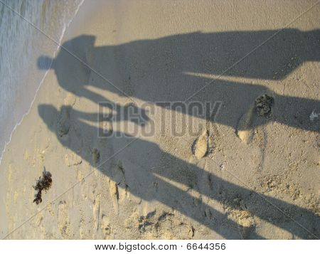 Silhouette egy pár