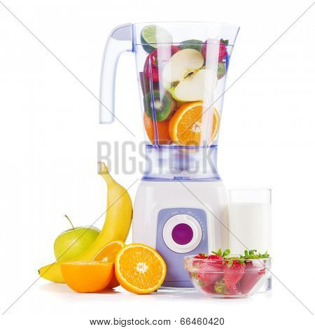 Blender isolated on white background
