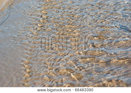 Sea on sand
