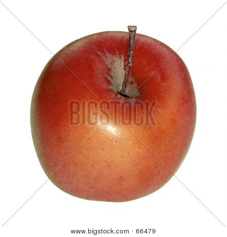 Kırmızı parlak elma