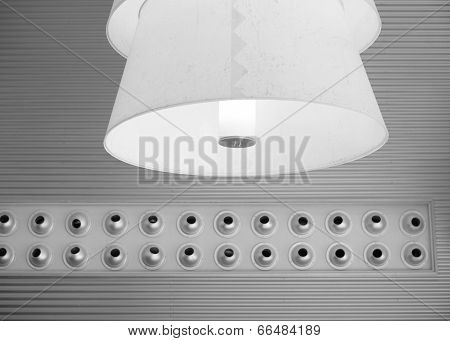 Huge Lamp And Conditioner Air Sructure