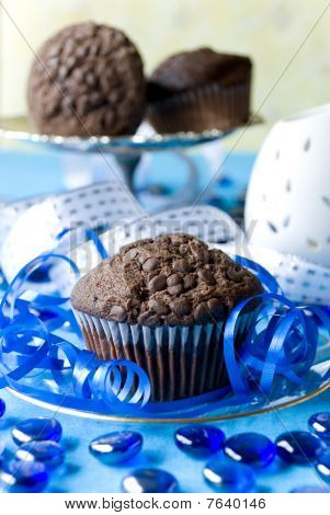 Chokolade chip muffins