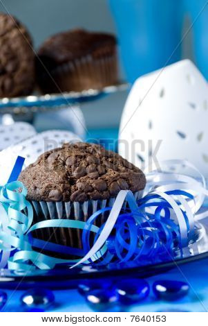 Chokolade chip muffins