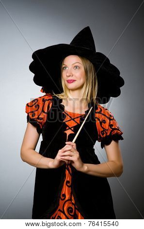 Witch doing her dirty tricks 