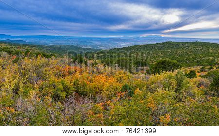 La Sal Mountain Byway In The Fall