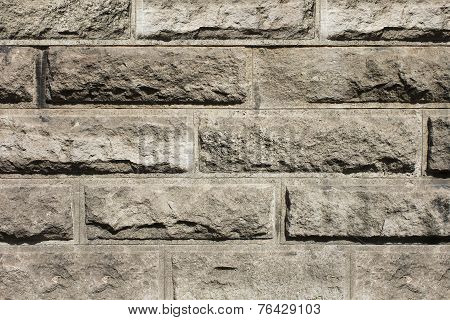 Texture Of Brown Stone Wall Background Structure