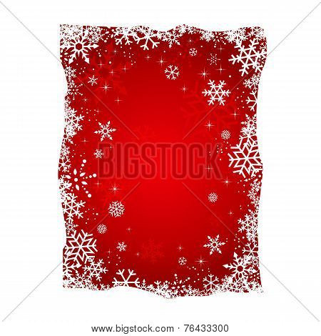 Christmas Snowflakes Background vector