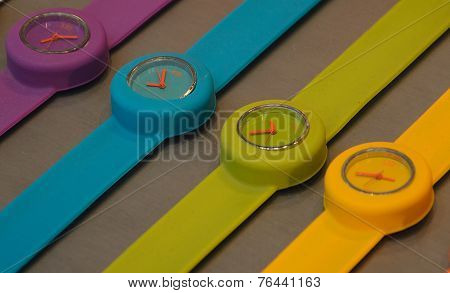 colorful watches