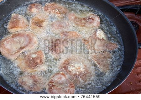 Fried Forest Mushrooms