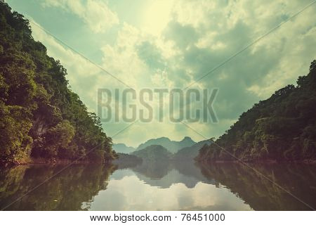 Serenity BaBe Lake in Vietnam