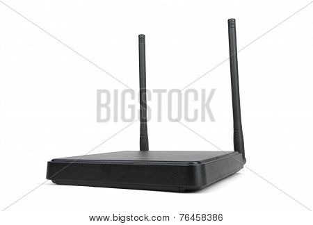 Wireless Cdma Router Isolated On White
