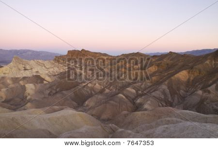 Napfelkelte a Zabriskie Point