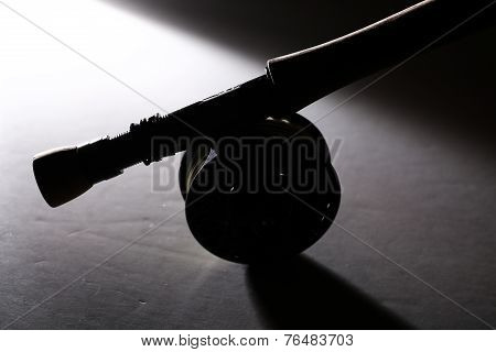 Flyrod Silhouette