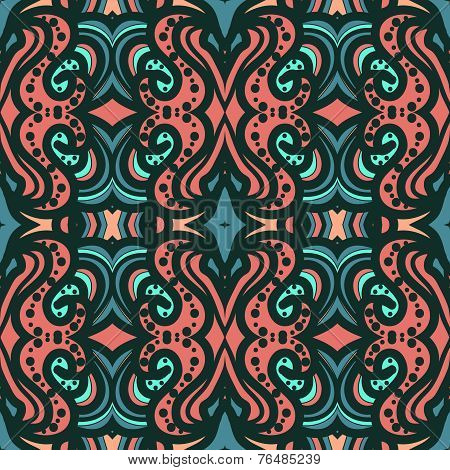 Vintage  seamless pattern.