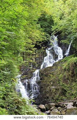 Torc Waterfall in Killarney National Park.