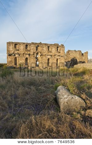 Gamle Aspendos arkæologiske Site, Tyrkiet