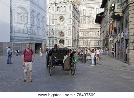FLORENCE, ITALY ON AUGUST 25