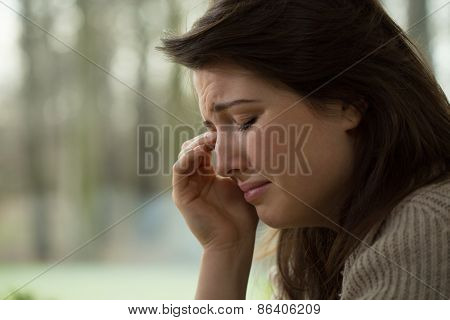 Sobbing Woman