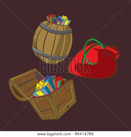 Gift Collection in different containers