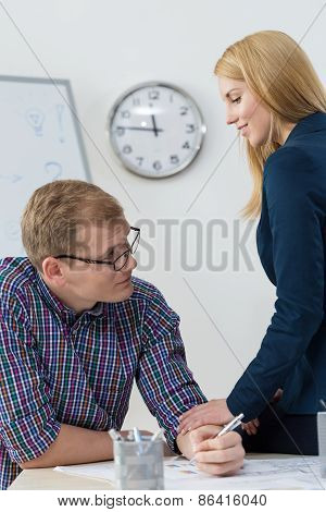 Friends Having Affair At Work