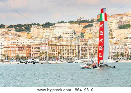 Cagliari, Italy, March 8 2015: 