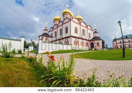 Cathedral Of The Assumption Of The Blessed Virgin Mary In The Iversky Monastery, Valday, Russia