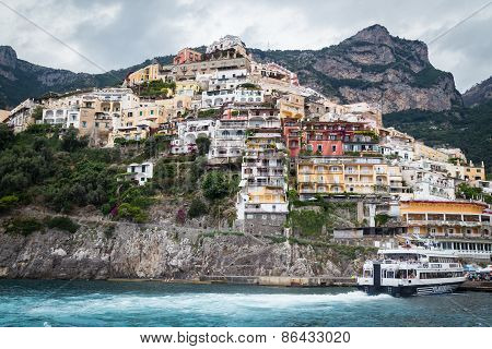 Positano, Italy - July 21