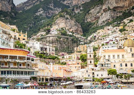 Positano, Italy - July 21
