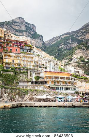 Positano, Italy - July 21