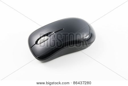 Computer Wireless Mouse Isolated