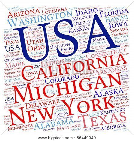 USA Word Cloud