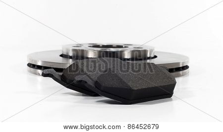 Brake pads and brake disc