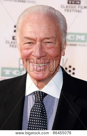 LOS ANGELES - MAR 26:  Christopher Plummer at the 50th Anniversary Screening Of 