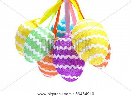 Iolated Easter Eggs