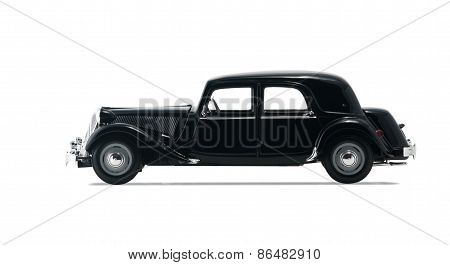 Black Retro Car