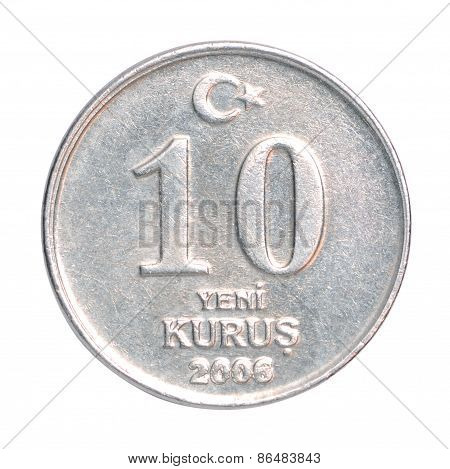 Turkish Kurus Coin