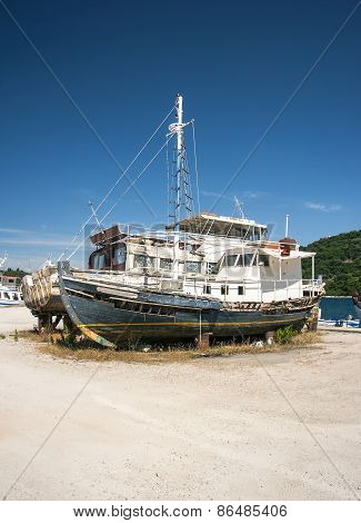 Abandoned Fishing Boats