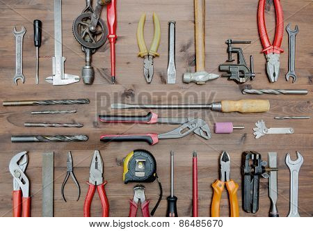 Set Of Different Tools