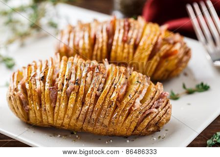 Hasselback potatoes