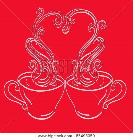 two cups