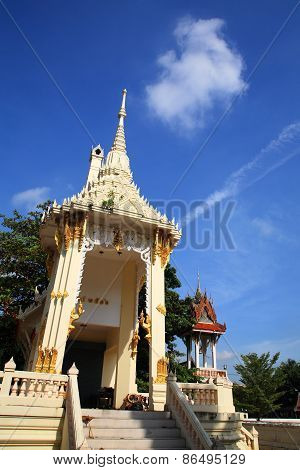 Crematory Or Pyre In Thai Temple