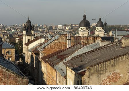 Roofs Of Lviv