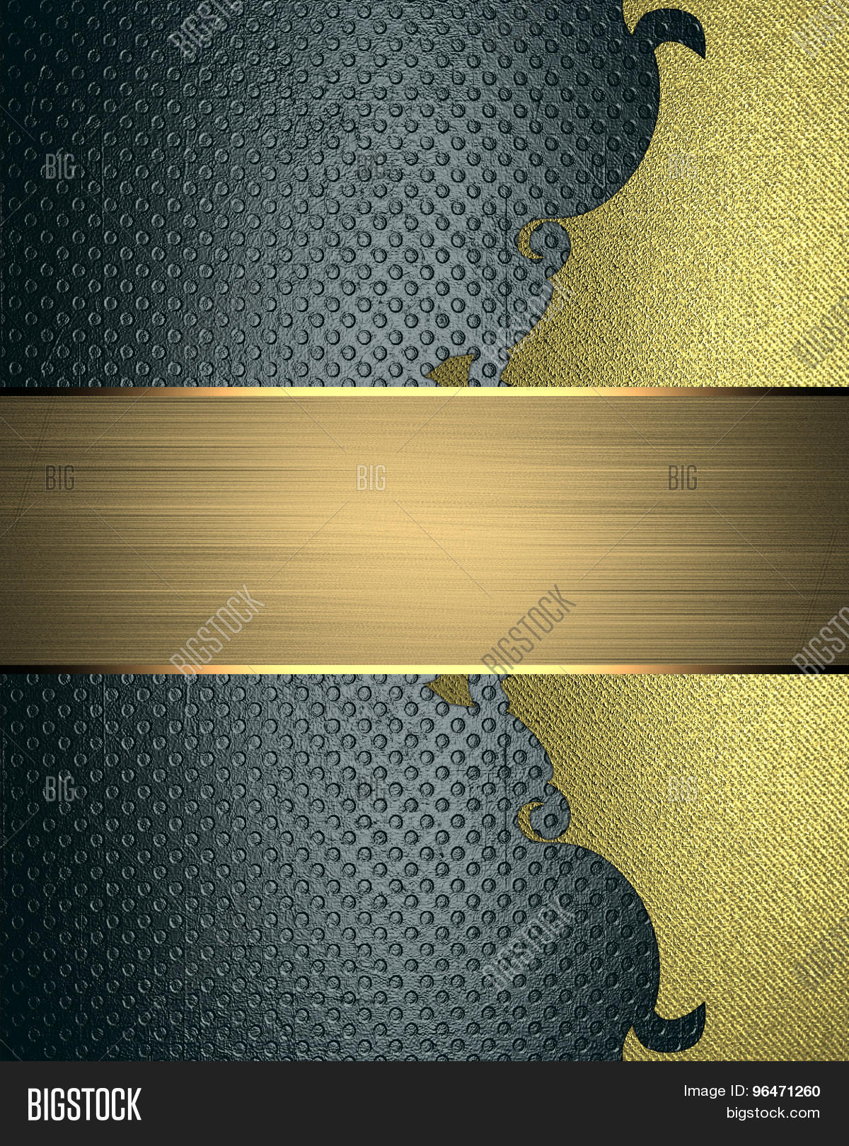 Blue Background Gold Image & Photo (Free Trial) | Bigstock