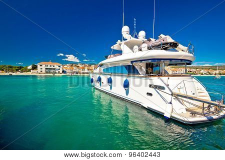 Yachting In Tourist Destination Of Primosten