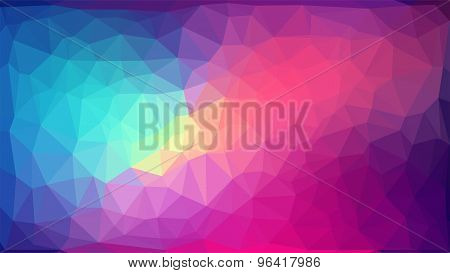 Abstract low poly background