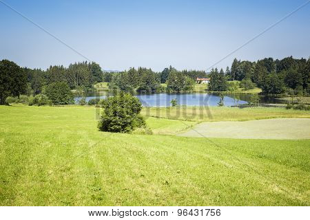 An image of a beautiful landscape near Murnau Bavaria Germany